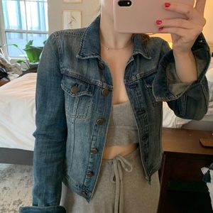 J Crew Medium Wash Jean Denim Jacket